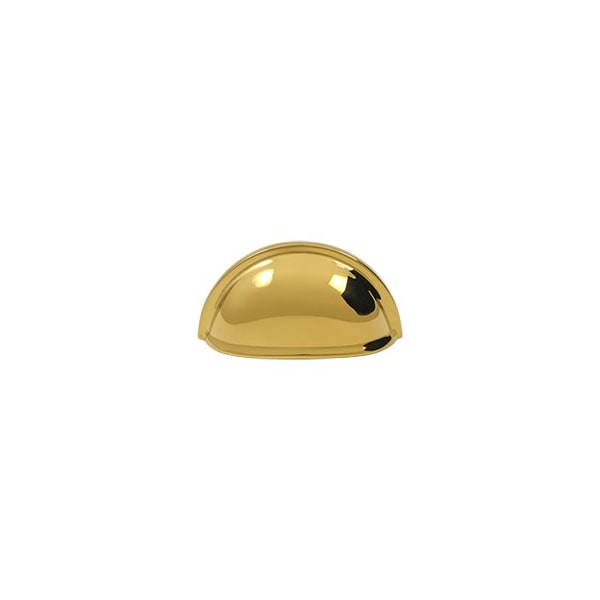 K43CR003 Oval Shell Handle Pull PVD, 10PK